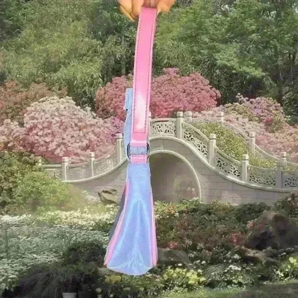 Y2k 90s  Baby Blue/Pink Mini Shoulder Bag - Picture 3 of 8